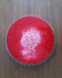 کیک با رویه ژله