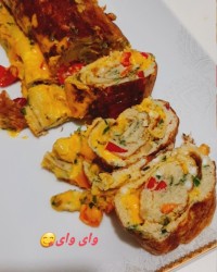 رولت تخم مرغ