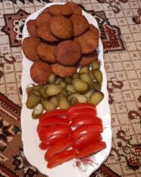 تجربه اولین فلافل های من