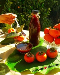 شیره خرمالو یا دوشاب