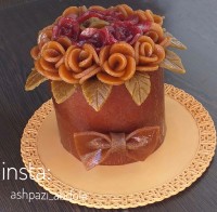 تزیین لواشک یلدا