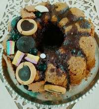 کیک دو تخم مرغی