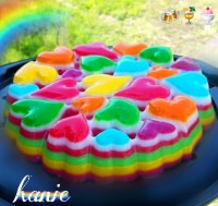 ژله رنگین کمانی