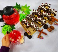 رولت شکلاتی موزی