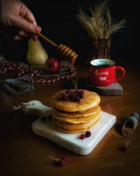 پنکیک کدو حلوایی