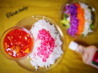 خورش مرغ و کدو سبز