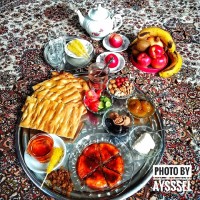 خاگینه دوشاب (قیقاناخ) صبحانه