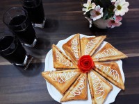 اسنک مرغ و قارچ ممنونم سمیه عزیز..