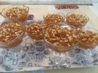 باسلوق شیره ی انگور و دسر با ژله