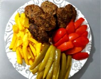 کتلت شام دیشبم جاتون سبز