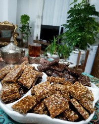 پولکی کنجدی