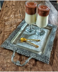 فرنی دو رنگ