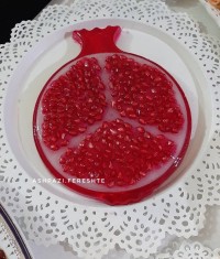 ژله انار