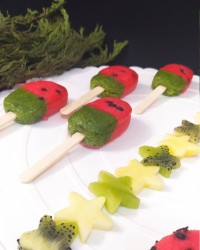 کیک بستنی هندوانه ای یلدا