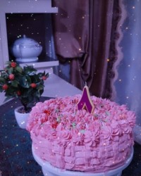 کیک تولددخترم ٩٩/٩/٢۴