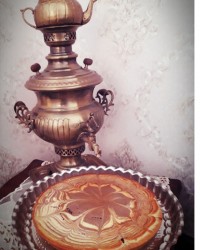 کیک زبرا بدون بکینگ پودر