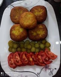 کوکو سیب زمینی شکم پر