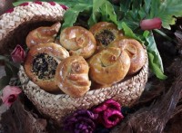 نان خانگی در فر