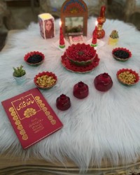 میز یلدایی زن داداش جون