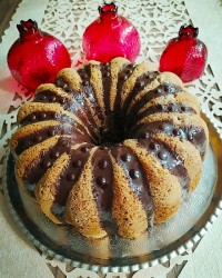 کیک دو تخم مرغی