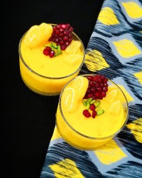 کاسترد خانگی (ویژه یلدا)