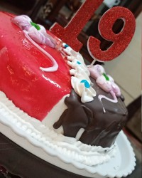 اینم ازکیک تولد پسرعزیزم