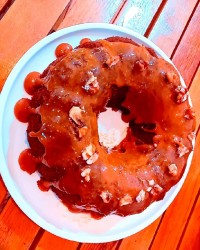 کیک کاراملی