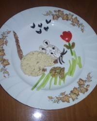 تزیین صبحانه کودک