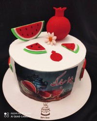 کیک یلدا سفارشی