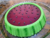 ژله طرح هندوانه