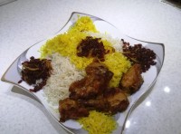 ♡زرشک پلو با مرغ♡