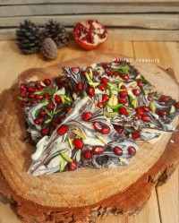 بارک شکلاتی انار