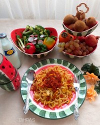 ماکارونی یلدایی