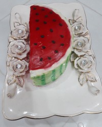 کیک هندوانه برای شب یلدا