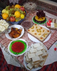 تدارکات من برای شب یلدا