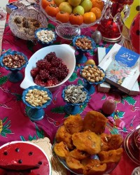 سفره شب یلدا ما،،،،