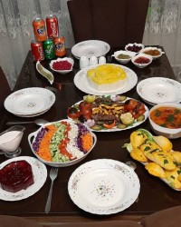 شام یلدای ۹۹ تولددخترم آنیسا