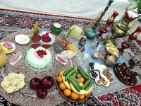 سفره شب یلدا یلداتون مبارک??