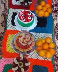 سفره شب یلدامون