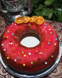 کیک خانگی