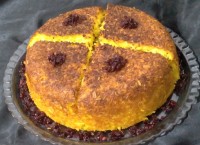 ته چین مرغ و زرشک♥️