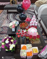تدارکات شب یلدا وتولدم