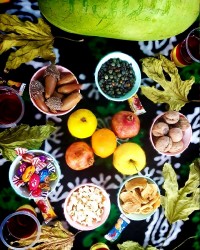 سفره یلدای ۹۹ سنتی ساده....