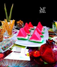 باسلوق هندوانه ای قرار گروهی