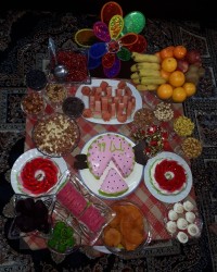 اینم میز یلدایی ما سال۹۹