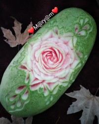 ۱۵۷_حکاکی هندوانه و کدو یلدای۹۹