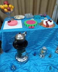 میز ساده یلدایی