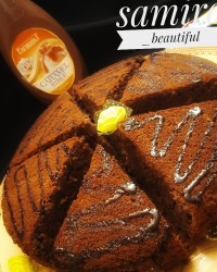 کیک هات چاکلت