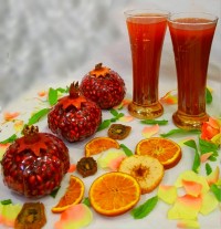 تزیین انار یلدا