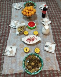 سفره یلدایی